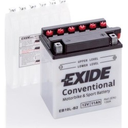 Motorradbatterie Exide EB10L-B2 12V 11Ah 130A - 1